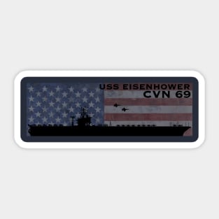 CVN 69 Sticker